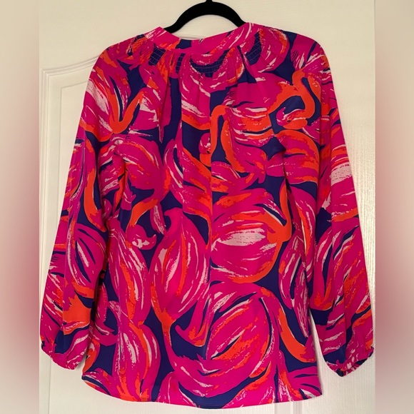 Lilly Pulitzer Elsa Silk Blouse - Picture 2 of 6
